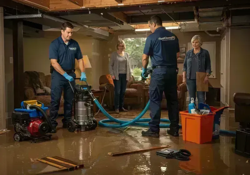 Basement Water Extraction and Removal Techniques process in Mallory, WV