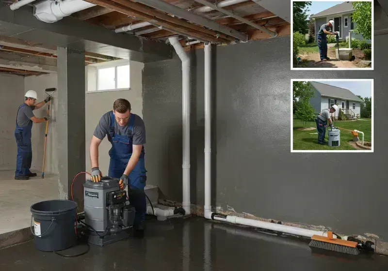 Basement Waterproofing and Flood Prevention process in Mallory, WV